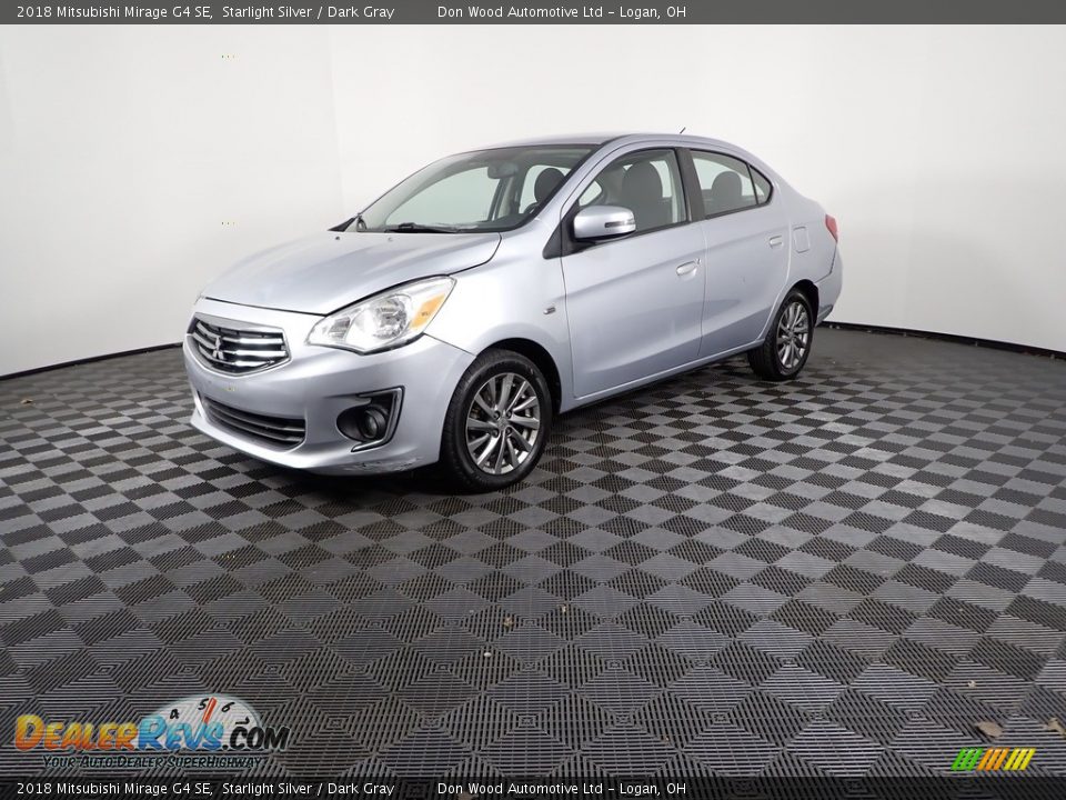 2018 Mitsubishi Mirage G4 SE Starlight Silver / Dark Gray Photo #6