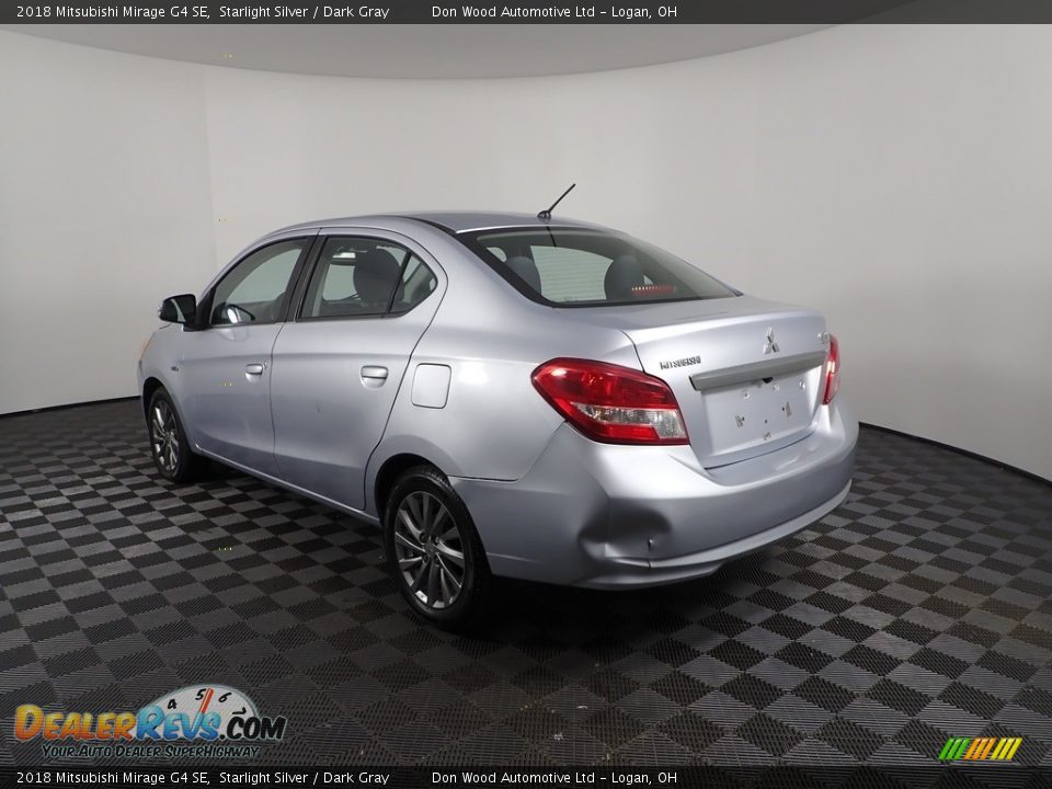 2018 Mitsubishi Mirage G4 SE Starlight Silver / Dark Gray Photo #7