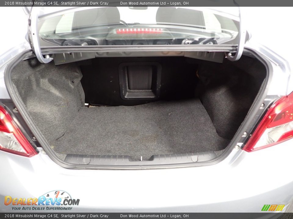 2018 Mitsubishi Mirage G4 SE Starlight Silver / Dark Gray Photo #10