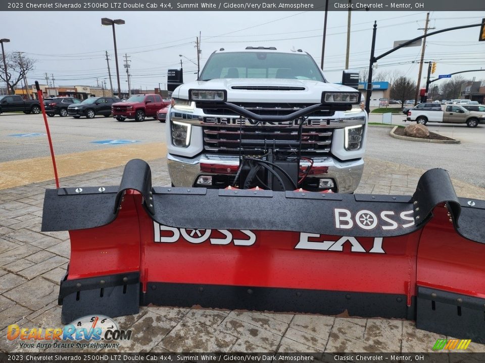 2023 Chevrolet Silverado 2500HD LTZ Double Cab 4x4 Summit White / Gideon/Very Dark Atmosphere Photo #3