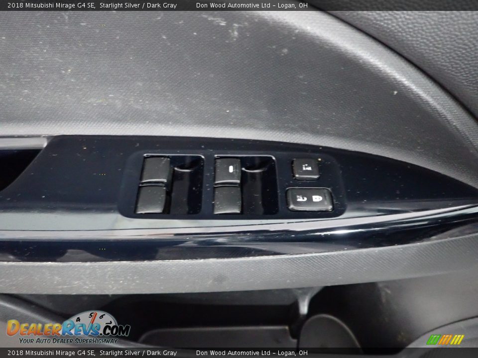 2018 Mitsubishi Mirage G4 SE Starlight Silver / Dark Gray Photo #13