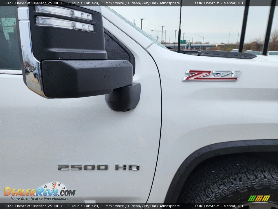 2023 Chevrolet Silverado 2500HD LTZ Double Cab 4x4 Summit White / Gideon/Very Dark Atmosphere Photo #5