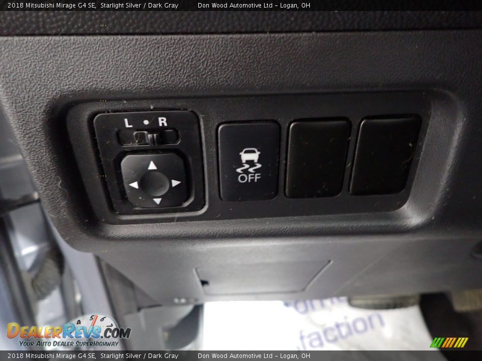 2018 Mitsubishi Mirage G4 SE Starlight Silver / Dark Gray Photo #15