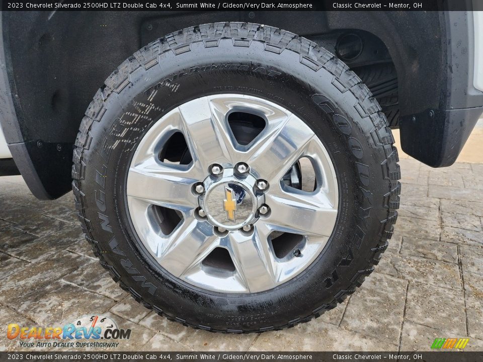 2023 Chevrolet Silverado 2500HD LTZ Double Cab 4x4 Summit White / Gideon/Very Dark Atmosphere Photo #11