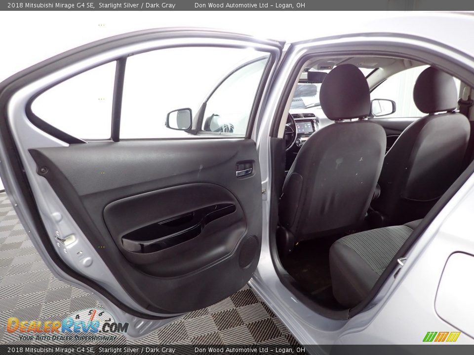 2018 Mitsubishi Mirage G4 SE Starlight Silver / Dark Gray Photo #21