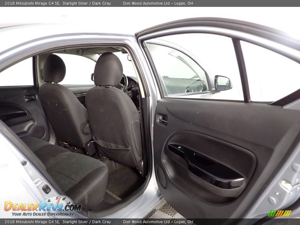 2018 Mitsubishi Mirage G4 SE Starlight Silver / Dark Gray Photo #26