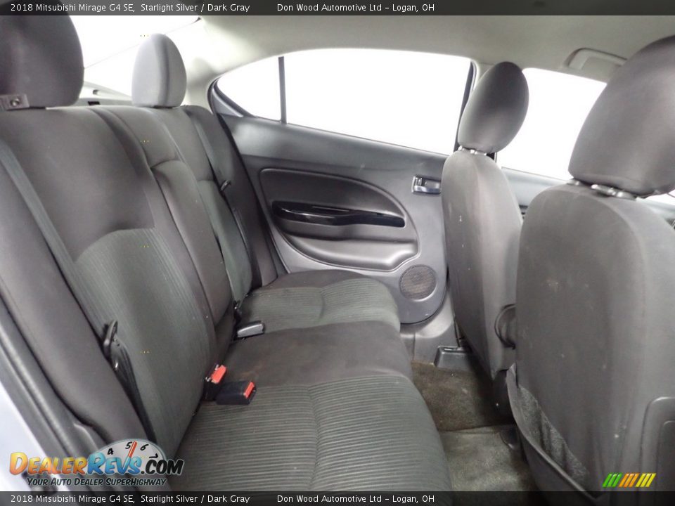 2018 Mitsubishi Mirage G4 SE Starlight Silver / Dark Gray Photo #27