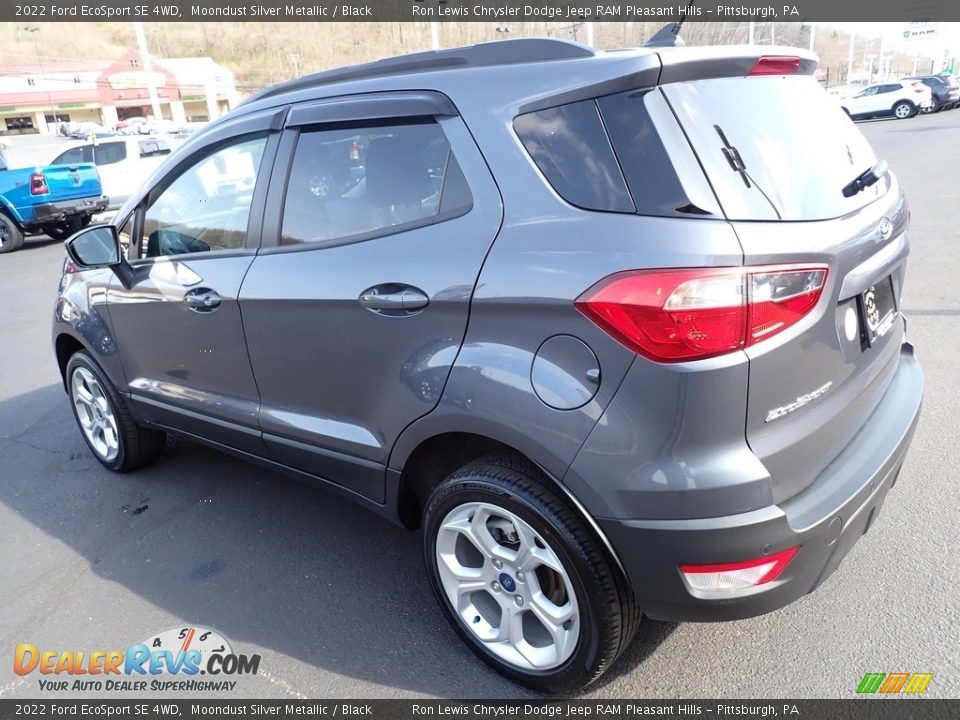 2022 Ford EcoSport SE 4WD Moondust Silver Metallic / Black Photo #3