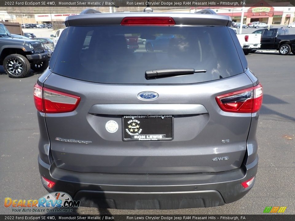 2022 Ford EcoSport SE 4WD Moondust Silver Metallic / Black Photo #4