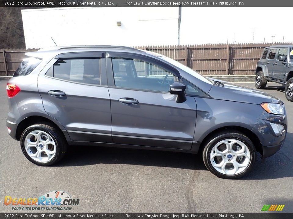 2022 Ford EcoSport SE 4WD Moondust Silver Metallic / Black Photo #7