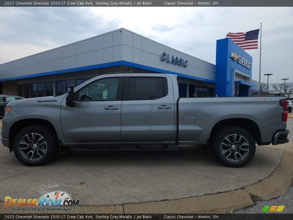 2023 Chevrolet Silverado 1500 LT Crew Cab 4x4 Sterling Gray Metallic / Jet Black Photo #1