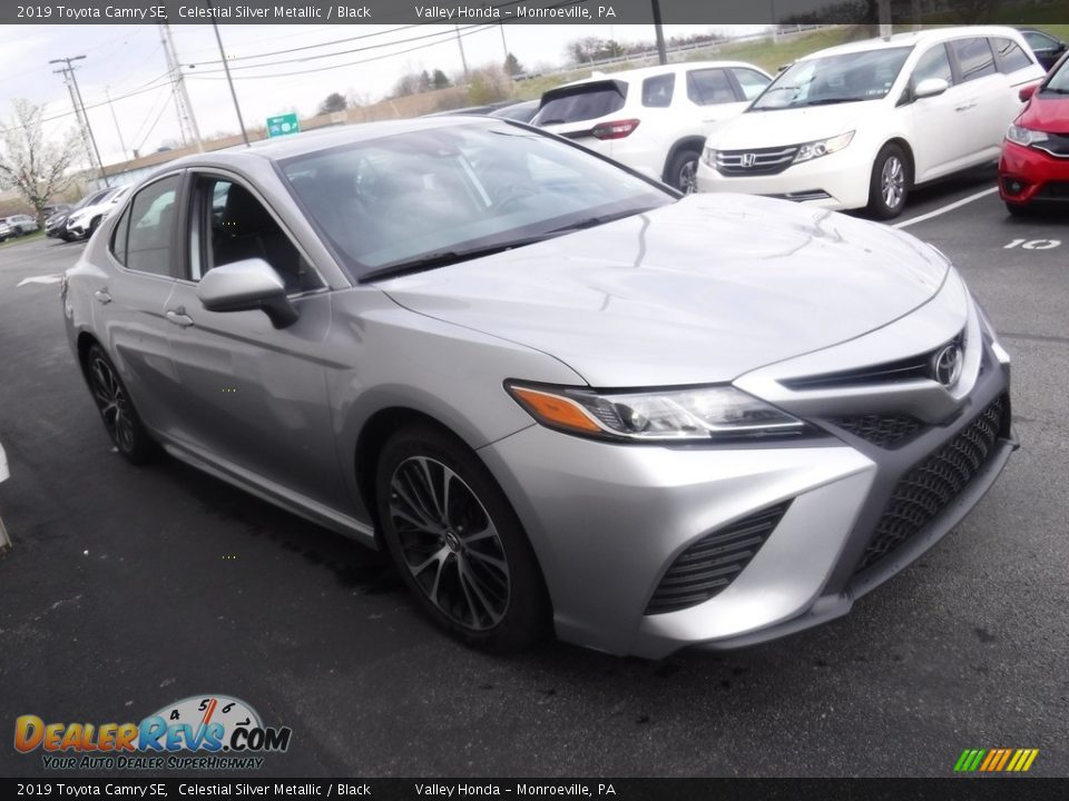 2019 Toyota Camry SE Celestial Silver Metallic / Black Photo #6