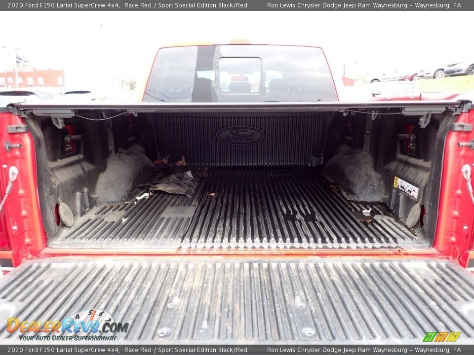 2020 Ford F150 Lariat SuperCrew 4x4 Race Red / Sport Special Edition Black/Red Photo #5