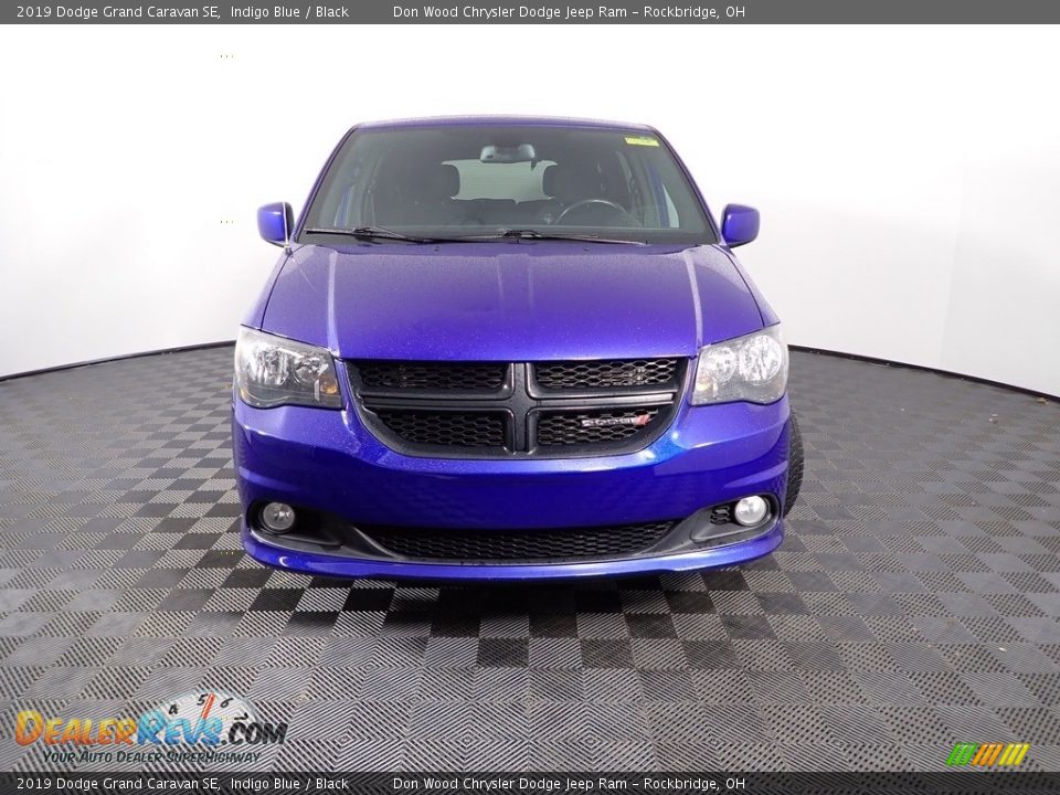 2019 Dodge Grand Caravan SE Indigo Blue / Black Photo #4