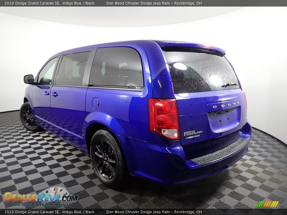 2019 Dodge Grand Caravan SE Indigo Blue / Black Photo #6