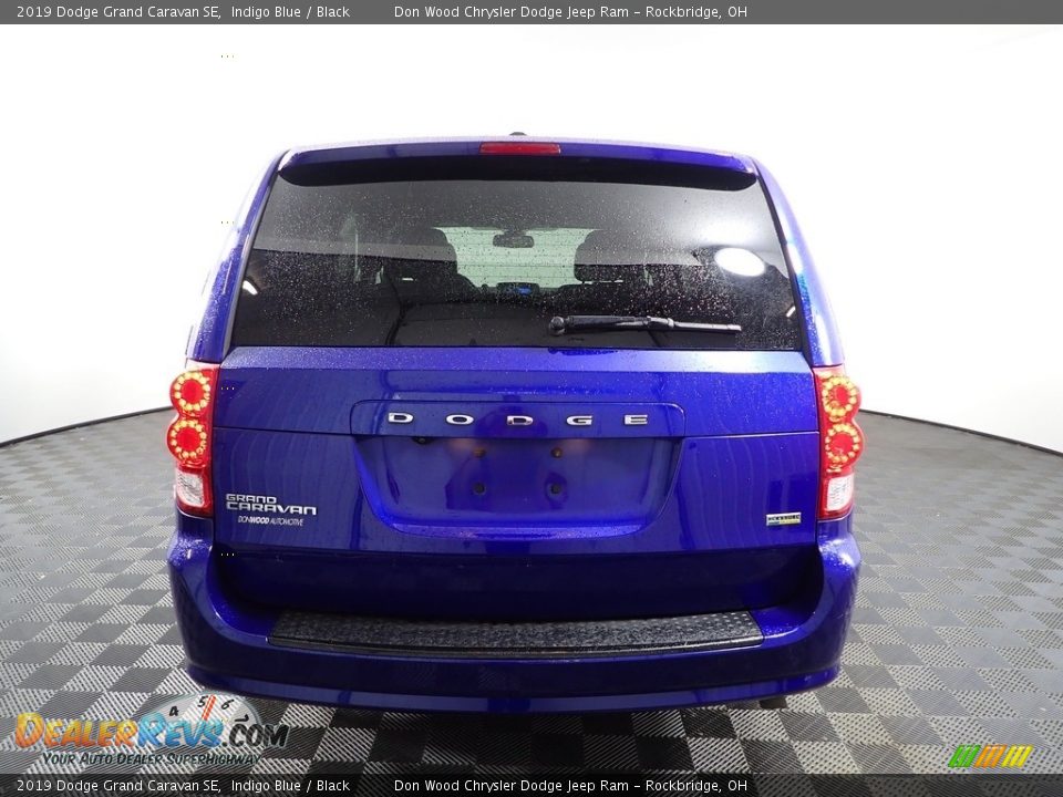 2019 Dodge Grand Caravan SE Indigo Blue / Black Photo #7