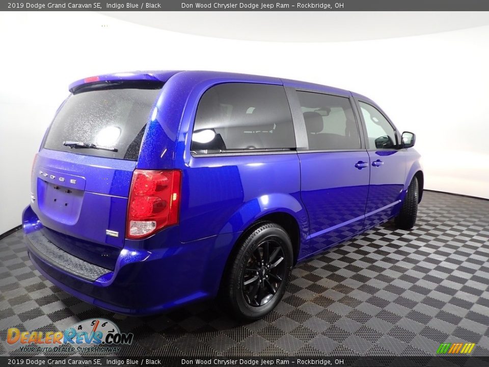 2019 Dodge Grand Caravan SE Indigo Blue / Black Photo #10