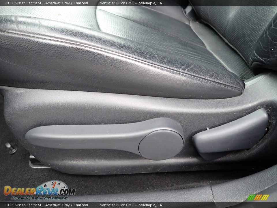 2013 Nissan Sentra SL Amethyst Gray / Charcoal Photo #22