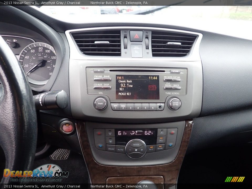 2013 Nissan Sentra SL Amethyst Gray / Charcoal Photo #24