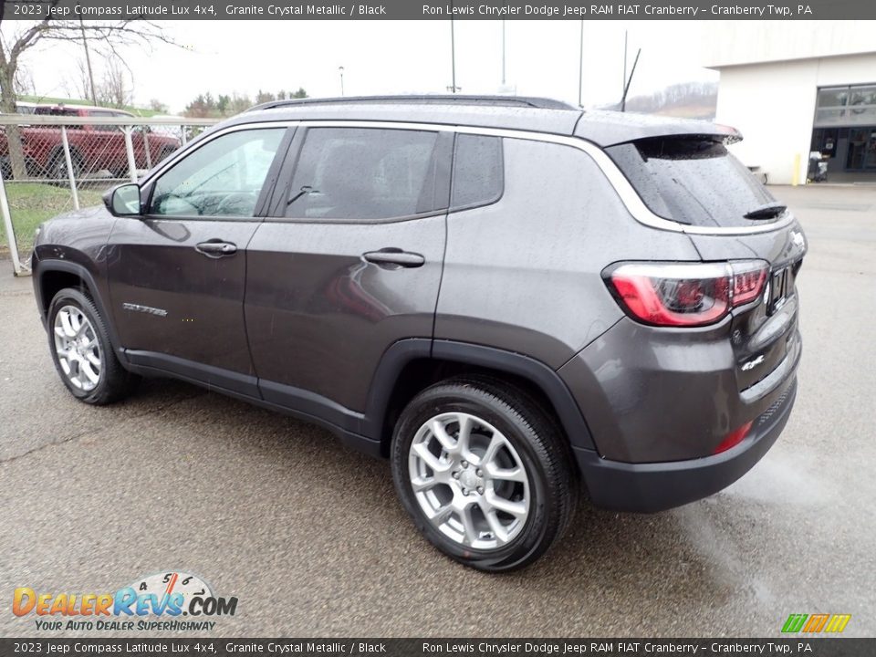 2023 Jeep Compass Latitude Lux 4x4 Granite Crystal Metallic / Black Photo #3