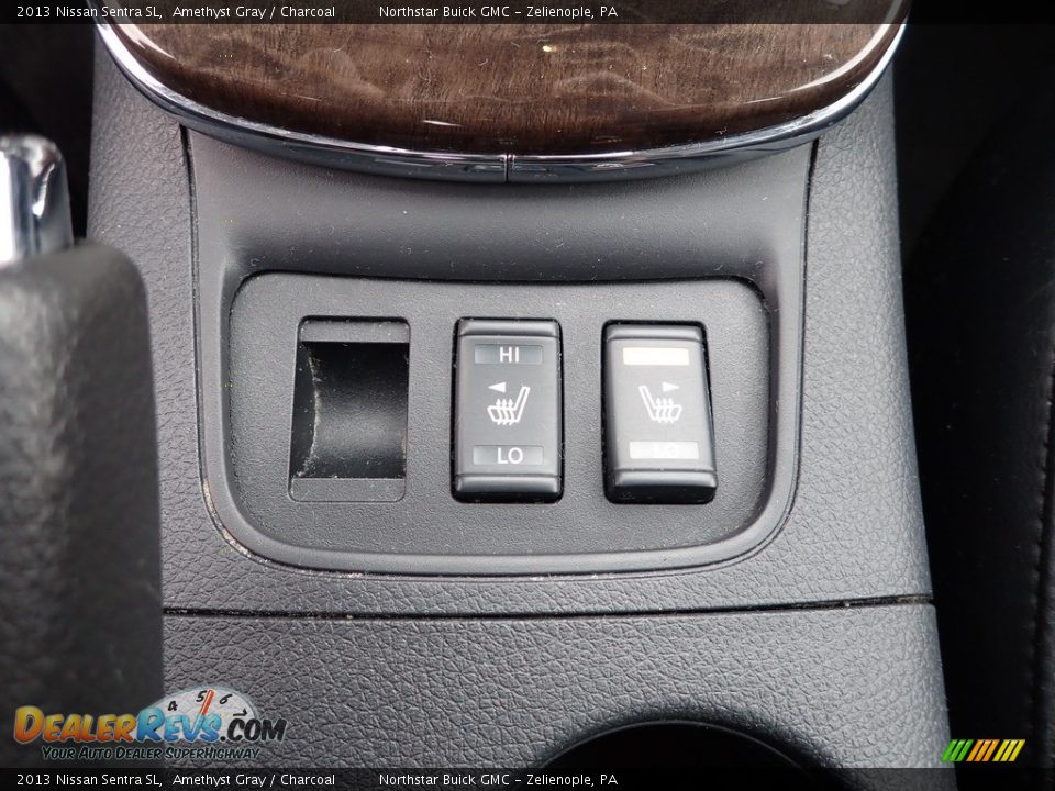 2013 Nissan Sentra SL Amethyst Gray / Charcoal Photo #26