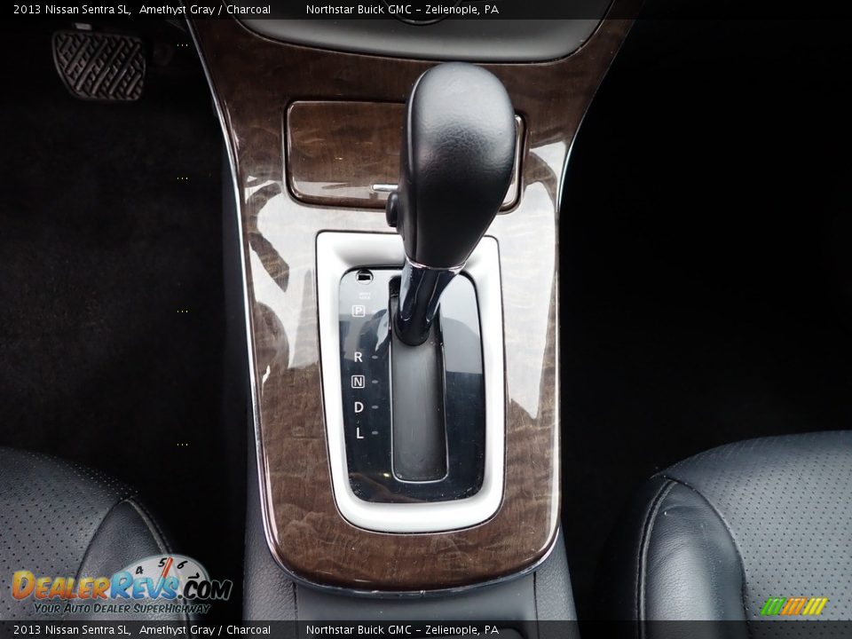 2013 Nissan Sentra SL Amethyst Gray / Charcoal Photo #27