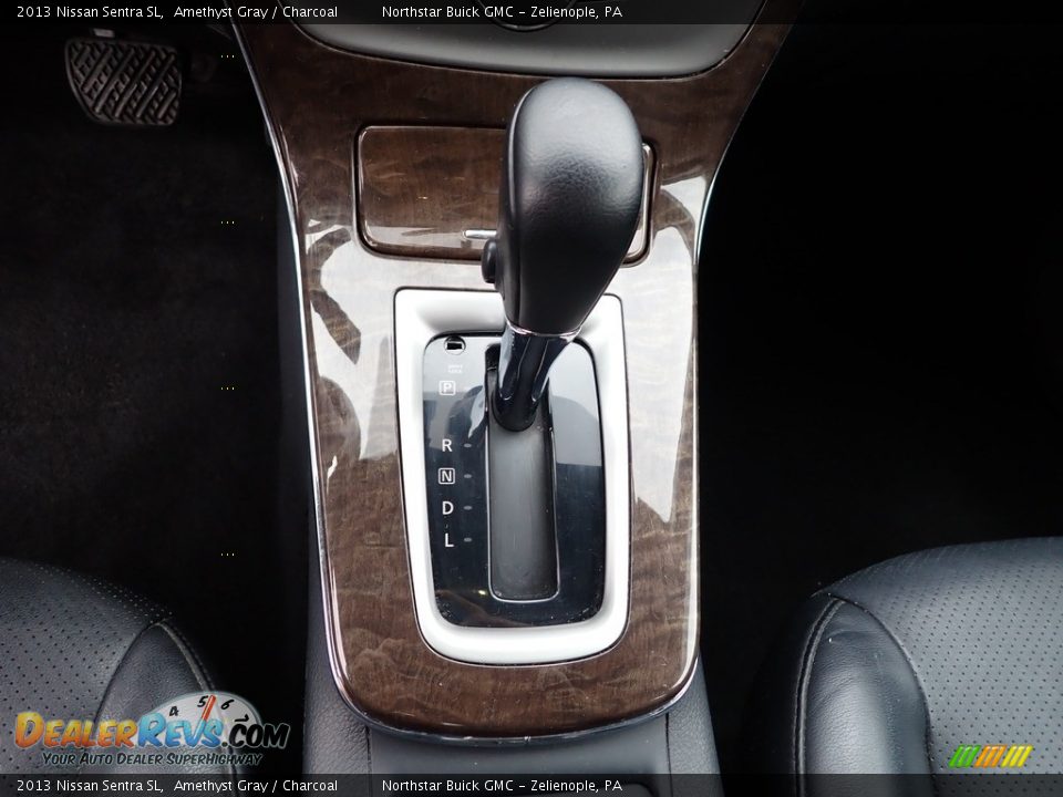 2013 Nissan Sentra SL Amethyst Gray / Charcoal Photo #27