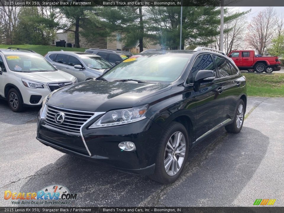 2015 Lexus RX 350 Stargazer Black / Parchment Photo #2