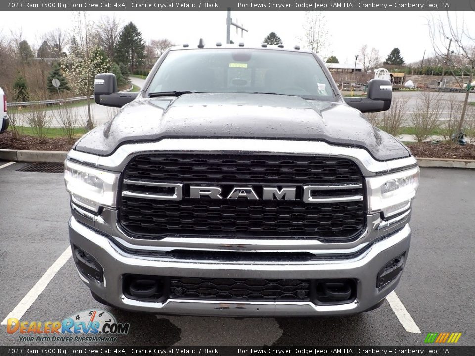 2023 Ram 3500 Big Horn Crew Cab 4x4 Granite Crystal Metallic / Black Photo #2