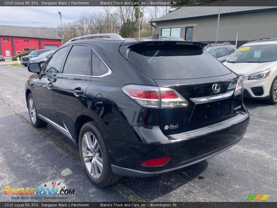 2015 Lexus RX 350 Stargazer Black / Parchment Photo #3