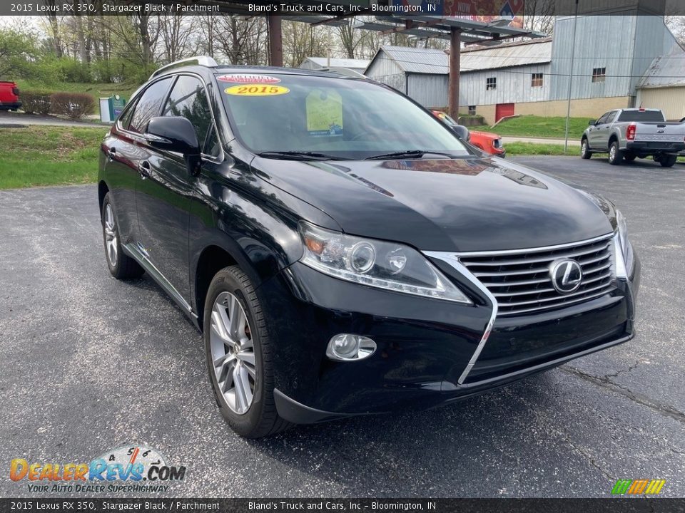 2015 Lexus RX 350 Stargazer Black / Parchment Photo #6