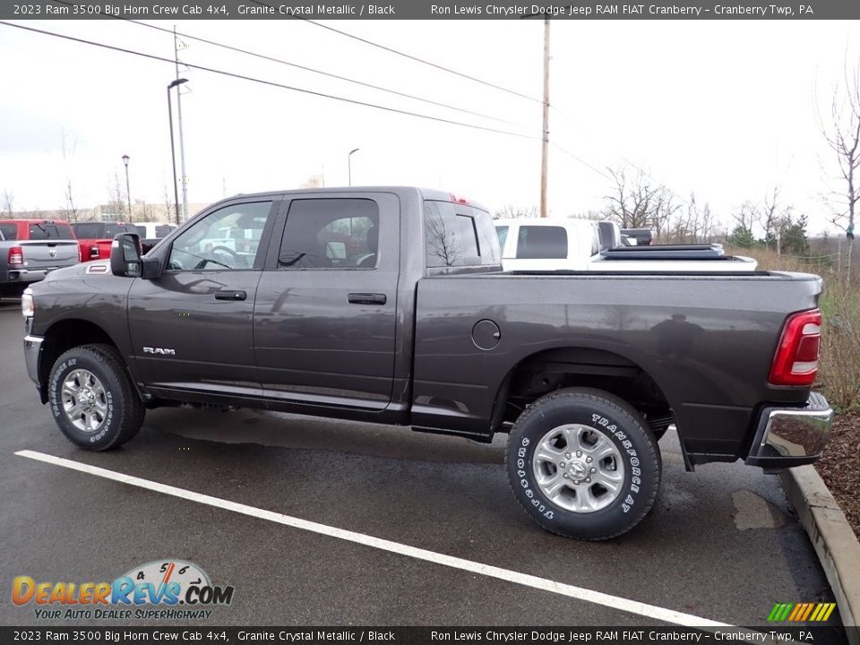 2023 Ram 3500 Big Horn Crew Cab 4x4 Granite Crystal Metallic / Black Photo #5