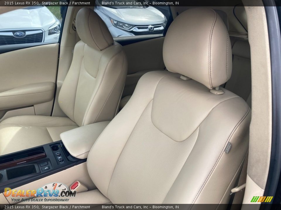 2015 Lexus RX 350 Stargazer Black / Parchment Photo #16