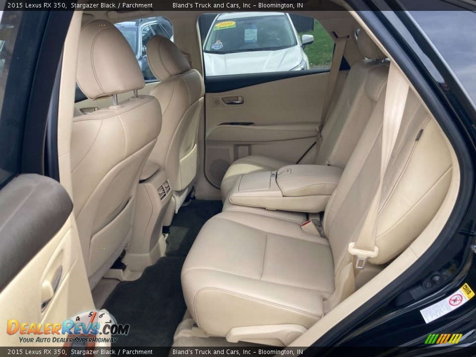Rear Seat of 2015 Lexus RX 350 Photo #17