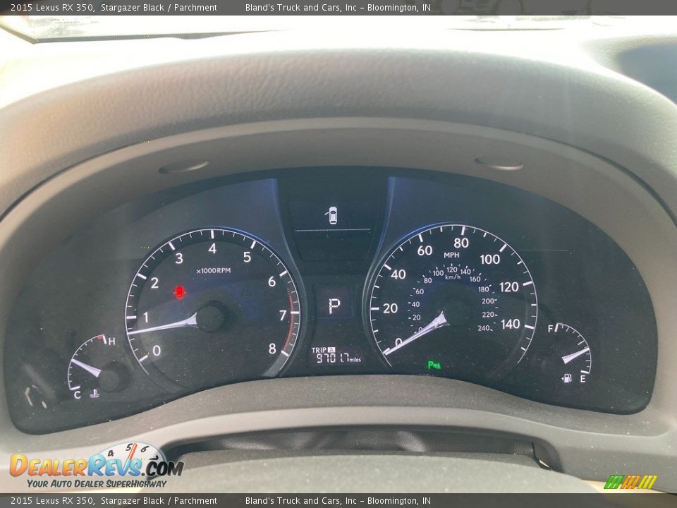 2015 Lexus RX 350 Gauges Photo #24