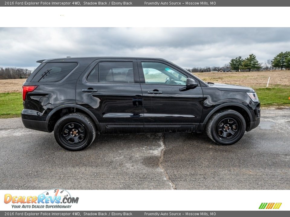 2016 Ford Explorer Police Interceptor 4WD Shadow Black / Ebony Black Photo #2