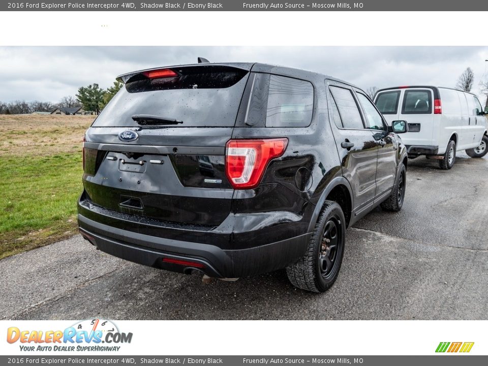 2016 Ford Explorer Police Interceptor 4WD Shadow Black / Ebony Black Photo #3