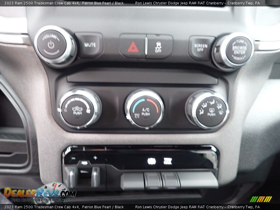 Controls of 2023 Ram 2500 Tradesman Crew Cab 4x4 Photo #18