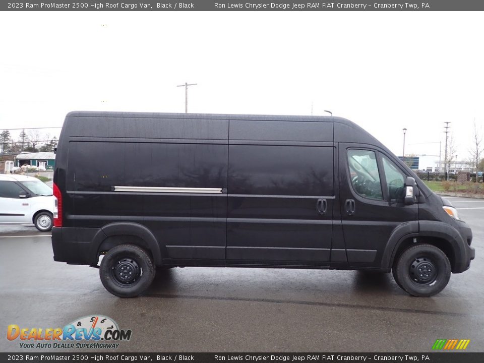 Black 2023 Ram ProMaster 2500 High Roof Cargo Van Photo #6