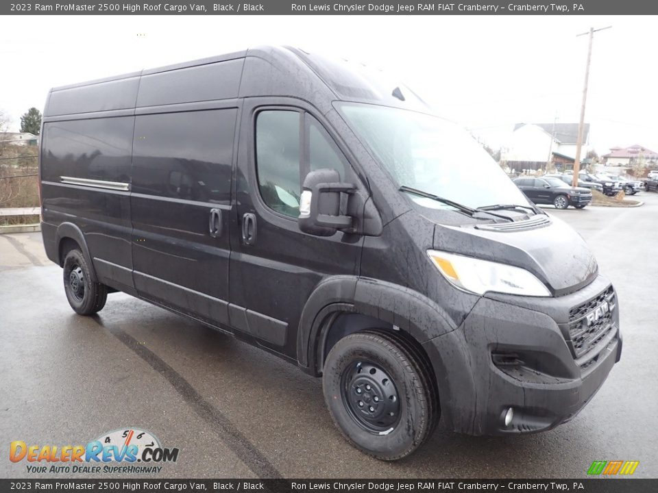 Front 3/4 View of 2023 Ram ProMaster 2500 High Roof Cargo Van Photo #7