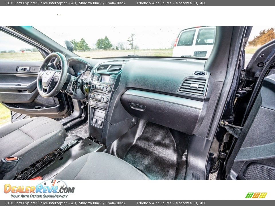 2016 Ford Explorer Police Interceptor 4WD Shadow Black / Ebony Black Photo #16