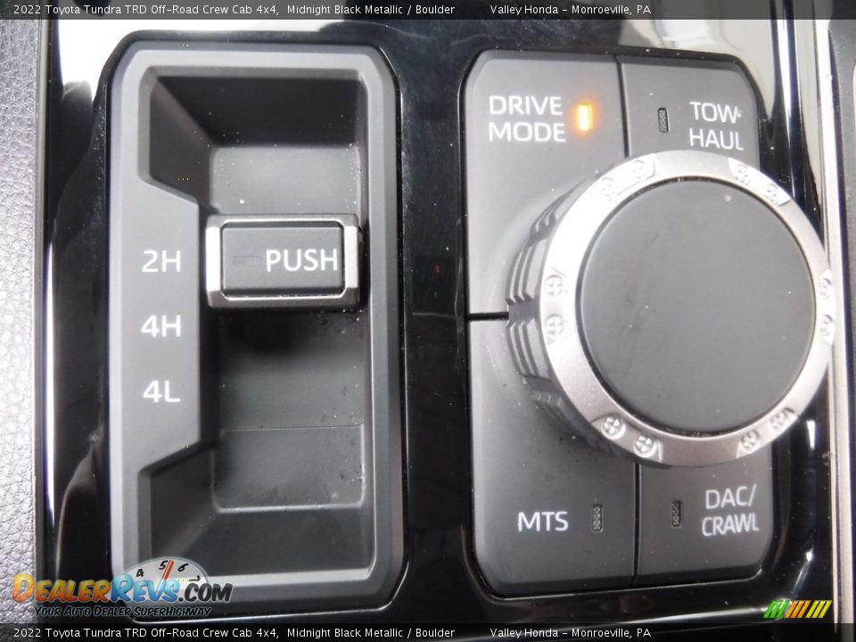 Controls of 2022 Toyota Tundra TRD Off-Road Crew Cab 4x4 Photo #22