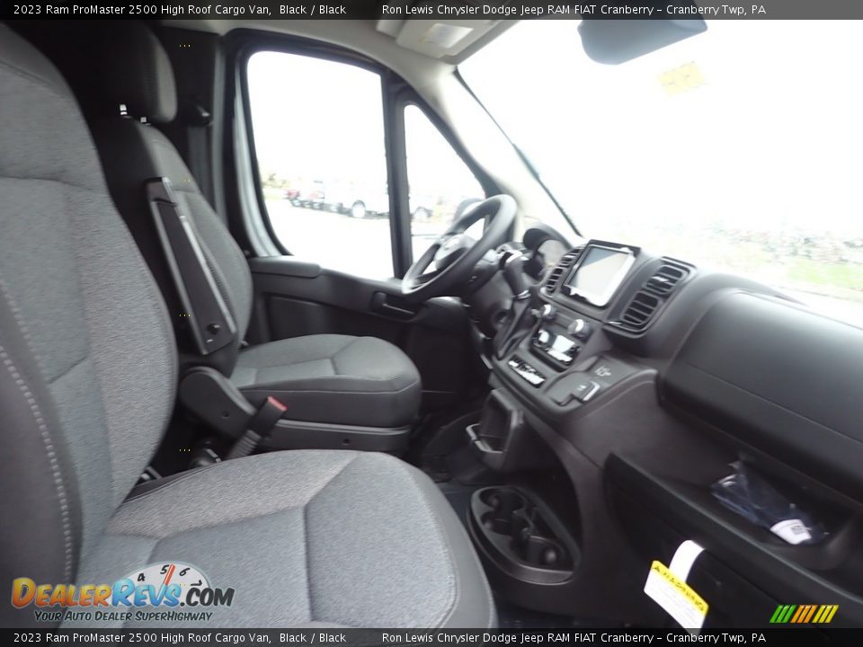 Front Seat of 2023 Ram ProMaster 2500 High Roof Cargo Van Photo #10