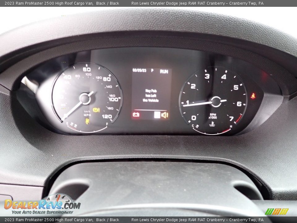 2023 Ram ProMaster 2500 High Roof Cargo Van Gauges Photo #17