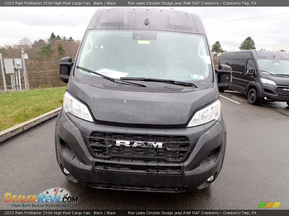 2023 Ram ProMaster 2500 High Roof Cargo Van Black / Black Photo #8