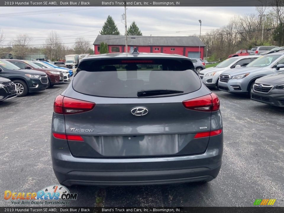 2019 Hyundai Tucson SE AWD Dusk Blue / Black Photo #4