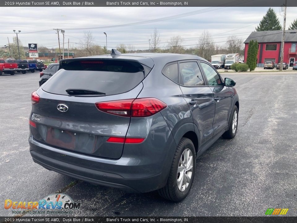 2019 Hyundai Tucson SE AWD Dusk Blue / Black Photo #6