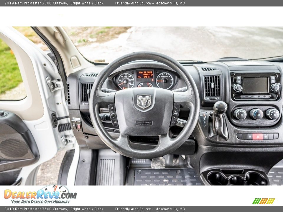 2019 Ram ProMaster 3500 Cutaway Bright White / Black Photo #12