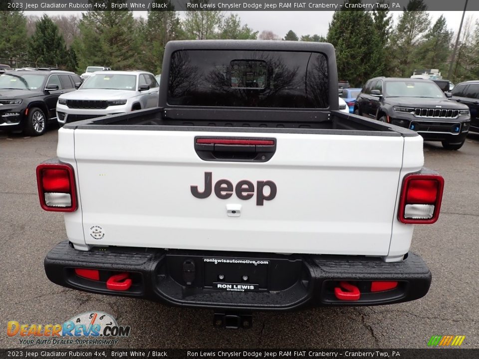 2023 Jeep Gladiator Rubicon 4x4 Bright White / Black Photo #4