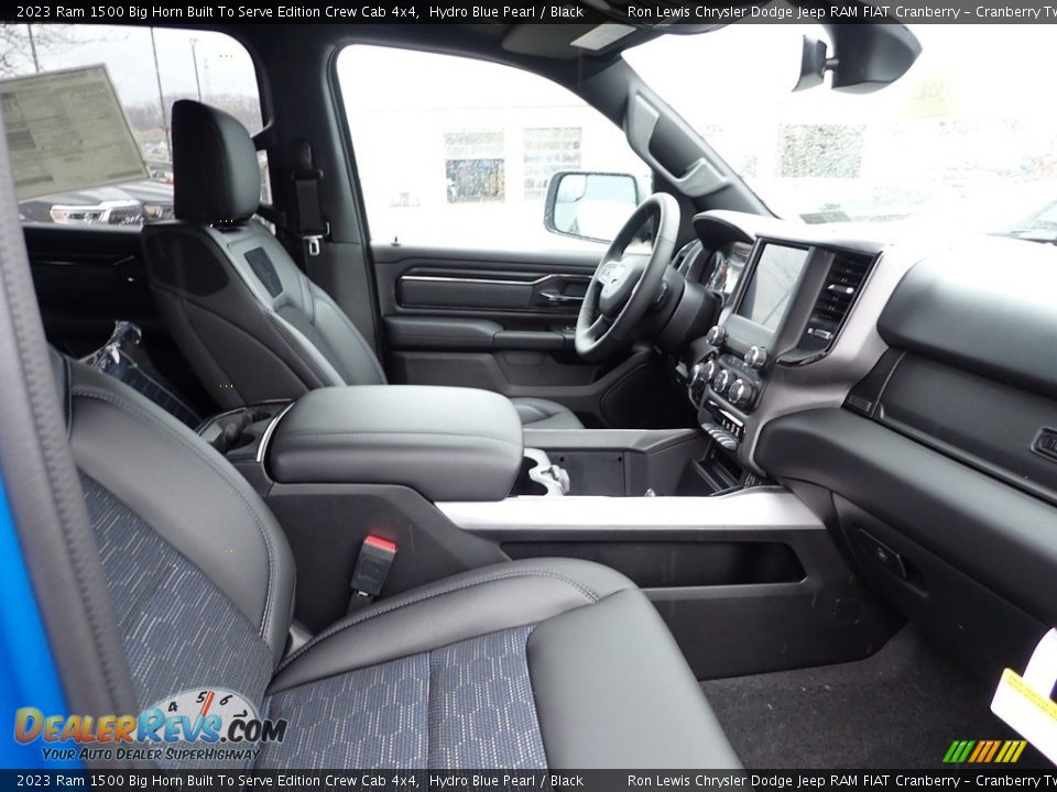 Front Seat of 2023 Ram 1500 Big Horn Built To Serve Edition Crew Cab 4x4 Photo #11